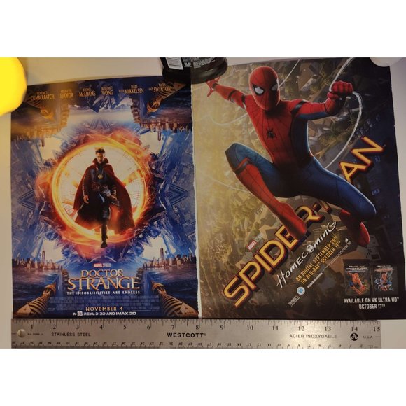 Doctor Strange & Spider-man Homecoming posters - Picture 1 of 1